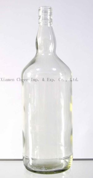 1500 ml 유리 플린트 컬러 위스키 Bottle(PT1500-4166A)